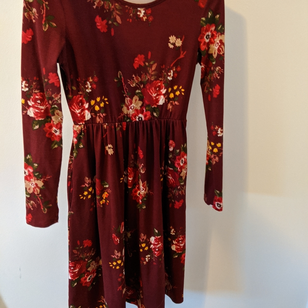 Soft Floral Dress